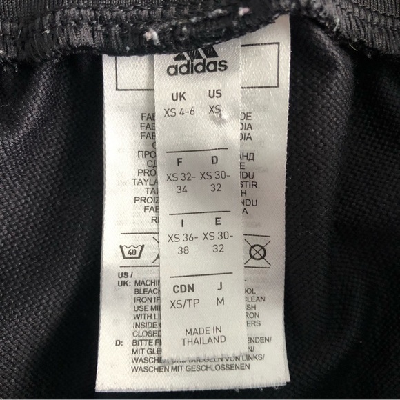 ADIDAS Women’s Black Joggers Size XS 4-6 - Picture 10 of 16